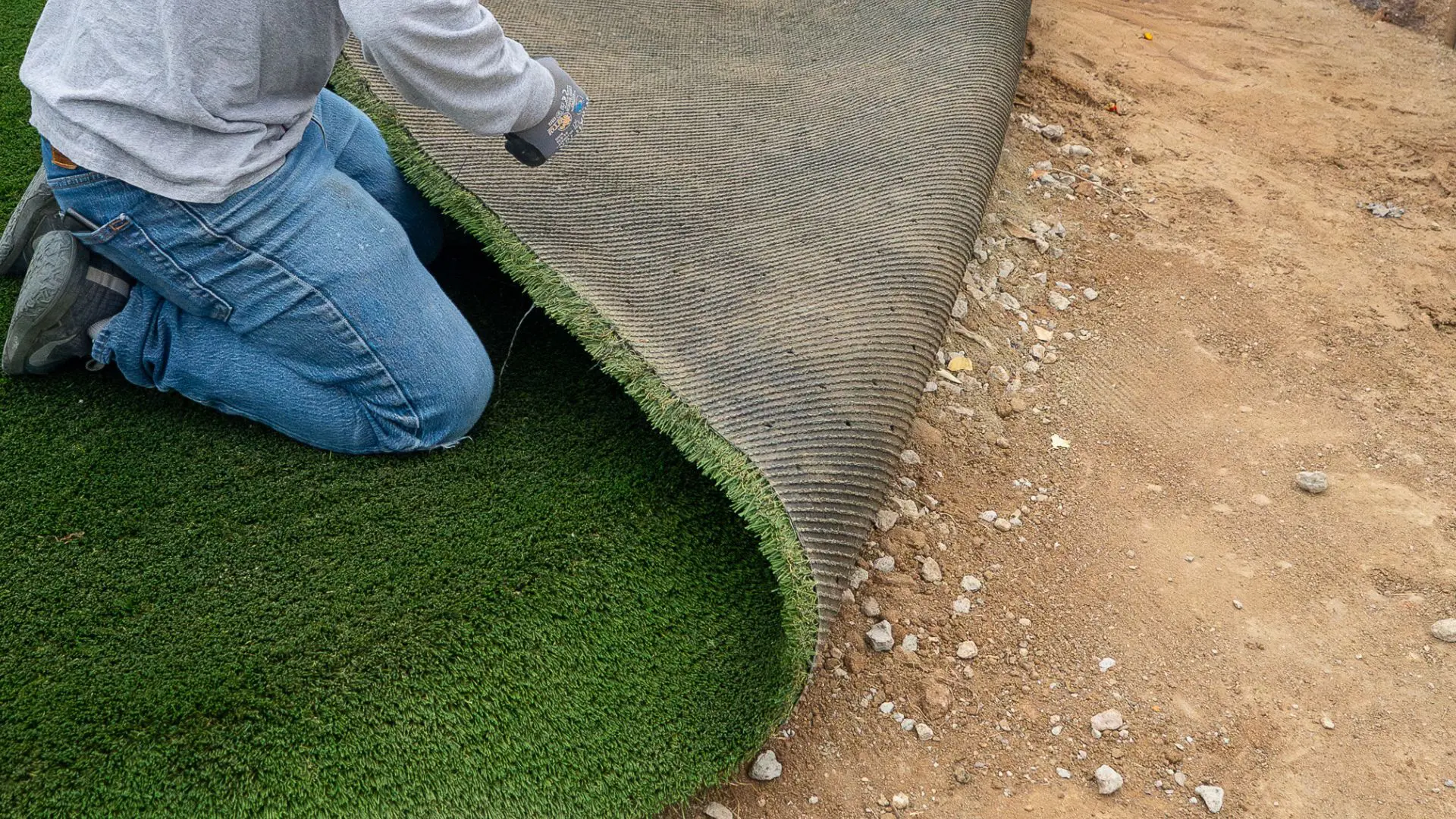 Turf Drainage and Base Corrections in Pinehurst, TX